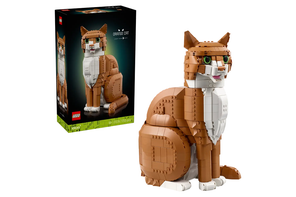 Lego orange cat